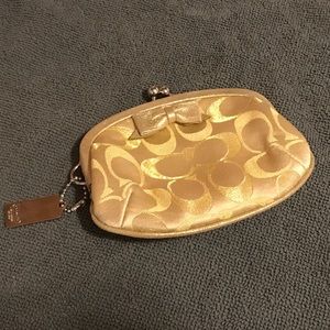 Gold Coach mini money purse